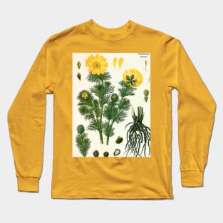 Yellow flower Long Sleeve T-Shirt